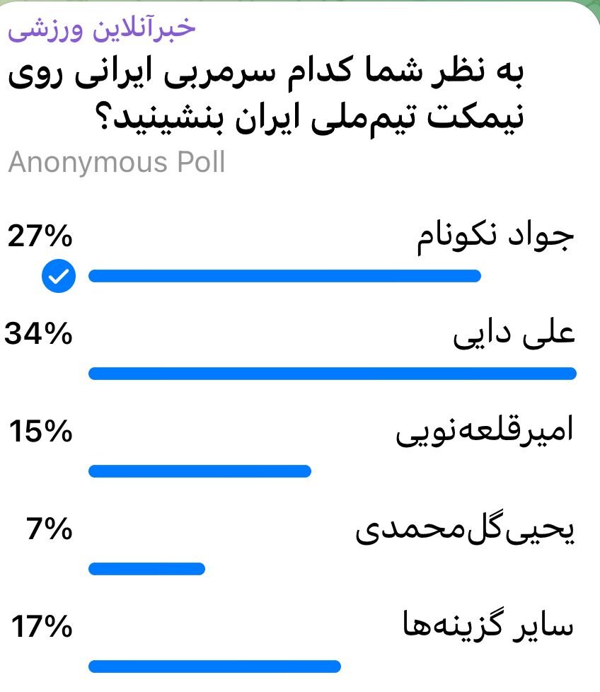 علی دایی را سرمربی تیم‌ملی کنید