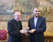 Iran, Vatican share same views on solving global crises, FM says