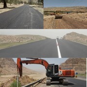اجرای ۱۰۸ کیلومتر خط کشی محور خرم آباد پلدختر /  ساماندهی ۱۶۵ تابلو و علائم ایمنی