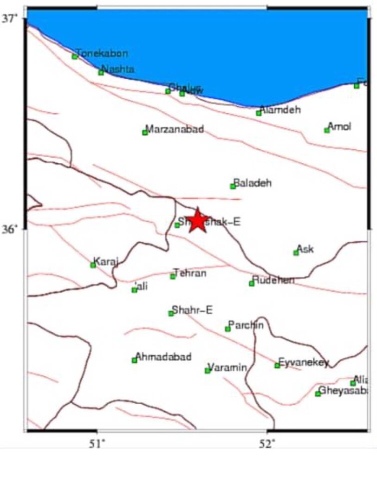 افزایش نگرانیهایم برای زلزله تهران