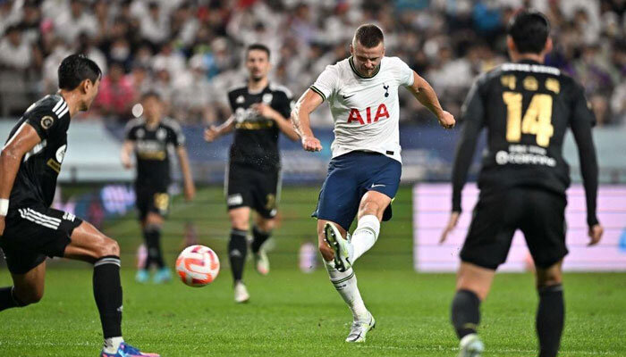 پیروزی پرگل تانهام مقابل ستارگان لیگ کرهجنوبی