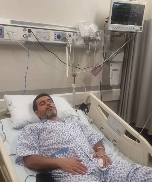 آخرین وضعیت افشین پیروانی در CCU/عکس