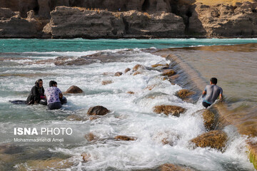 شنا در رودخانه «دز»