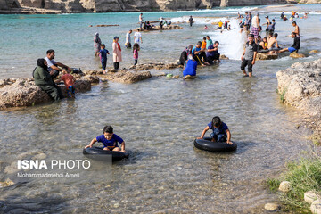 شنا در رودخانه «دز»