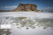 تصویر | وضعیت وخیم دریاچه ارومیه