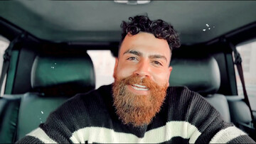 عکس | تصویری باورنکردنی از معین زد در کنار بدلش