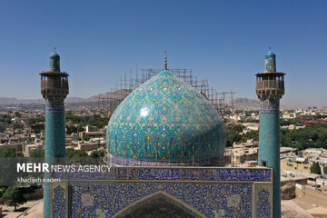 احتمال ایراد سازه‌ای در کالبد گنبد عظیم گنبد مسجد امام اصفهان
