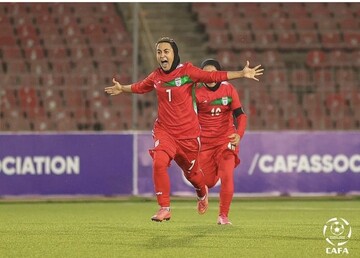 سومین پیروزی تیم ملی زنان در جام کافا