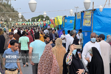 بازسازی واقعه غدیر خم در جزیره قشم