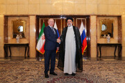 الرئيس الروسي يلتقي بنظيره الايراني في طهران