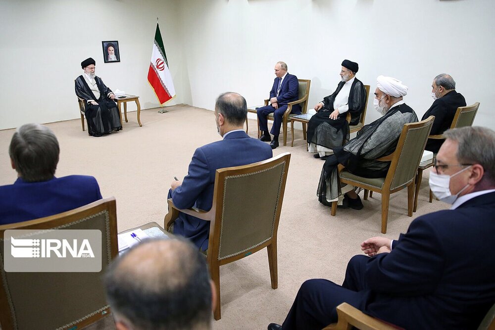 دیدار پوتین با رهبر انقلاب