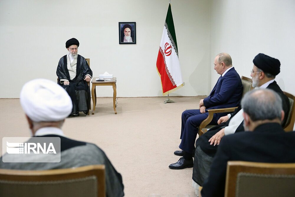 دیدار پوتین با رهبر انقلاب