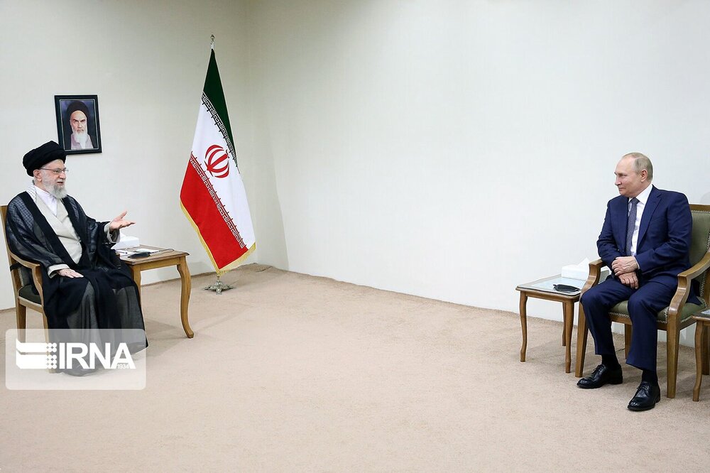 دیدار پوتین با رهبر انقلاب