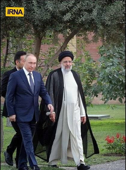 پوتین و رییسی