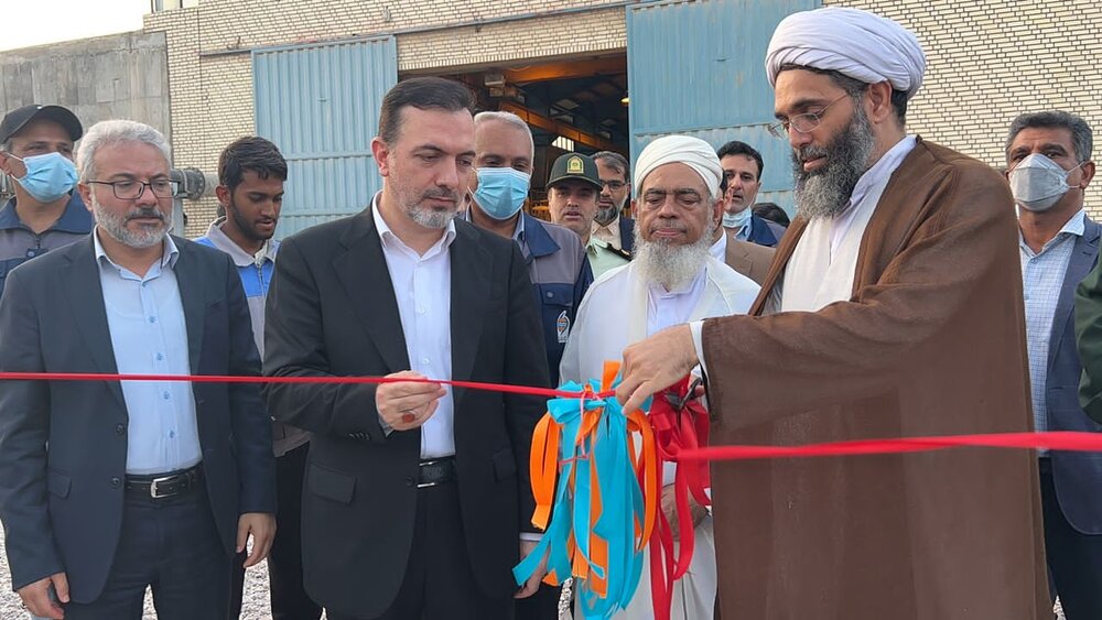 افتتاح پروژه ۱۵۰۰ مترمکعبی آب شیرین کن قشم