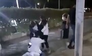 ببینید | بازداشت دختران قمه‌کش بوشهری