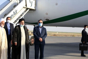 بازدید «هوایی» رئیسی از جنوب کرمان بازدید «هوایی» رئیسی از جنوب کرمان
