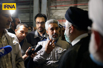 تصاویر | بازدید آیت‌الله‌ رئیسی از کارخانه آذرآب اراک