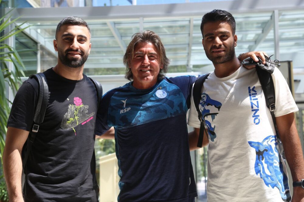 بازیکنان جدید در اردوی استقلال/ عکس