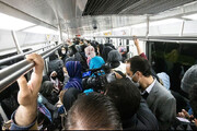 بسته شدن مترو شیراز از ترس سیل