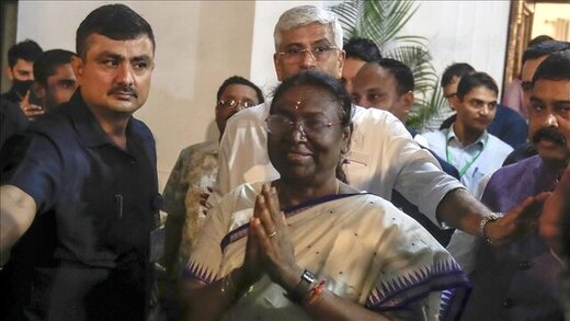 دختر خاک رئیس جمهور هند شد
