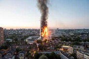 ببینید | آتش‌سوزی گسترده در لندن!
