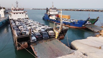 ترانزیت خودرو در بندر ترانزیتی لنگه از مرز ۴۰ هزار دستگاه عبور کرد