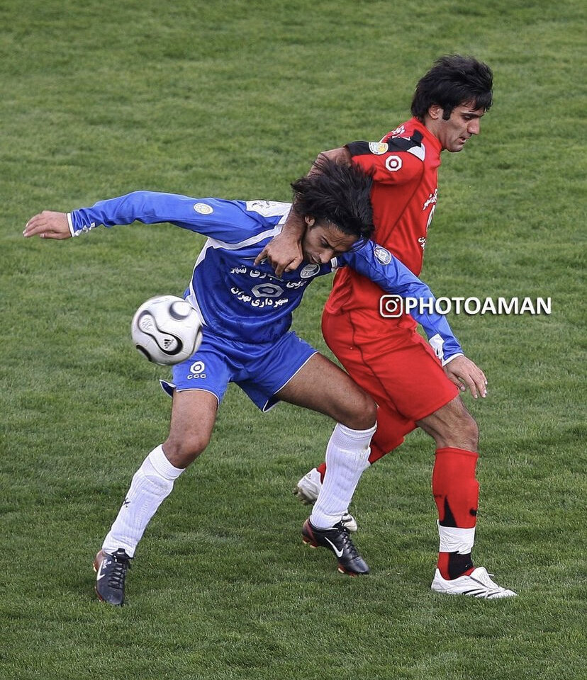 مجیدی و شیث؛ چند سال پیش از آن دربی معروف/عکس