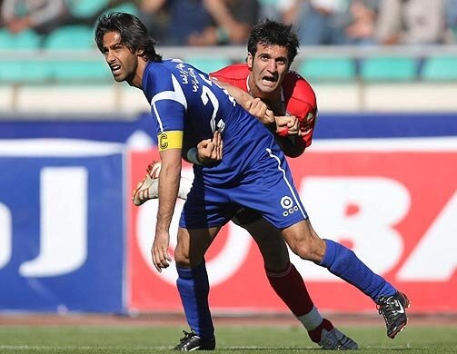 مجیدی و شیث؛ چند سال پیش از آن دربی معروف/عکس