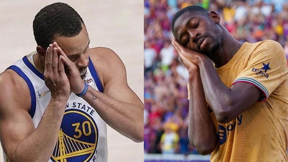 تقلید ستاره جنجالی بارسا از اسطوره NBA/عکس