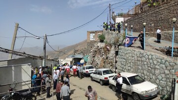 روستای امام‌زاده داوود(ع) پس از سیل