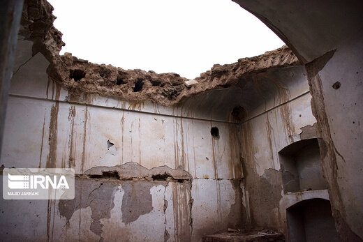 تصاویر | ویرانی بافت تاریخی یزد در سیل