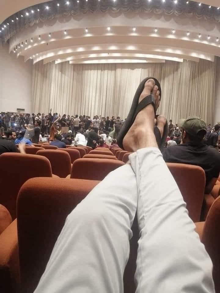 وضعیت عجیب پارلمان عراق/عکس