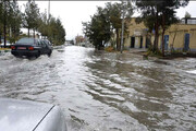ببینید |  وضعیت عجیب خیابان‌های شیراز پس از بارندگی‌ شب گذشته