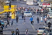 ببینید | غارت فروشگاه‌ها و درگیری مسلحانه در خیابان‌های آرژانتین