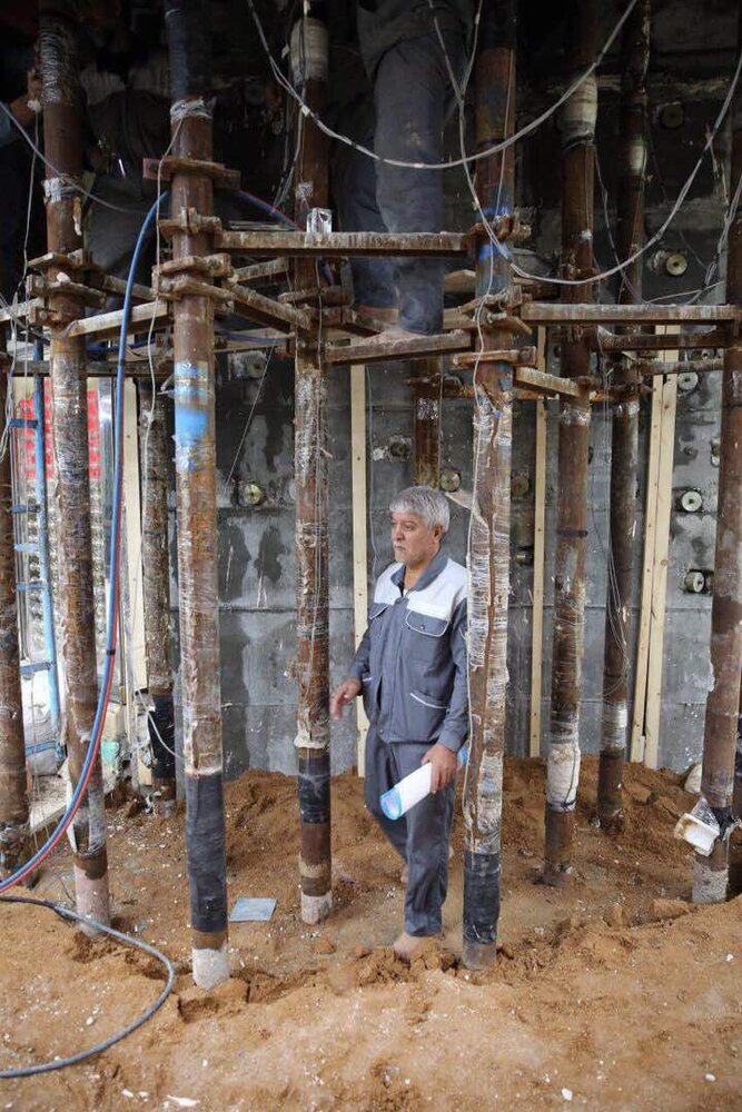 بازدید از کارگاه خشت‌های طلای گنبد مطهر حسینی در کربلا