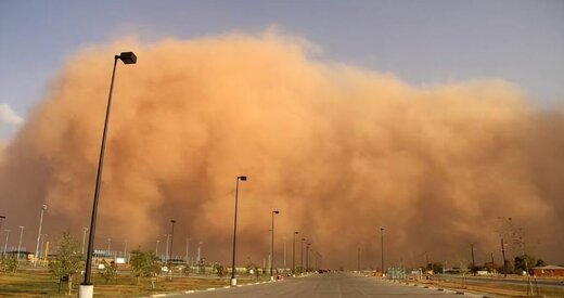 ببینید | وقوع توفان سهمگین شن در دبی