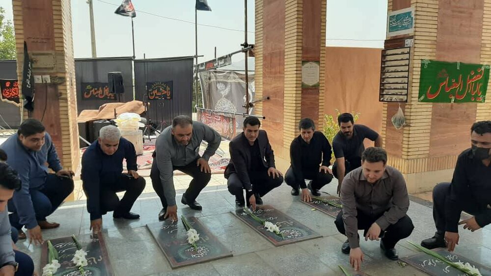 تجدید میثاق سرپرست فدراسیون وزنه برداری با مقام شامخ شهدا