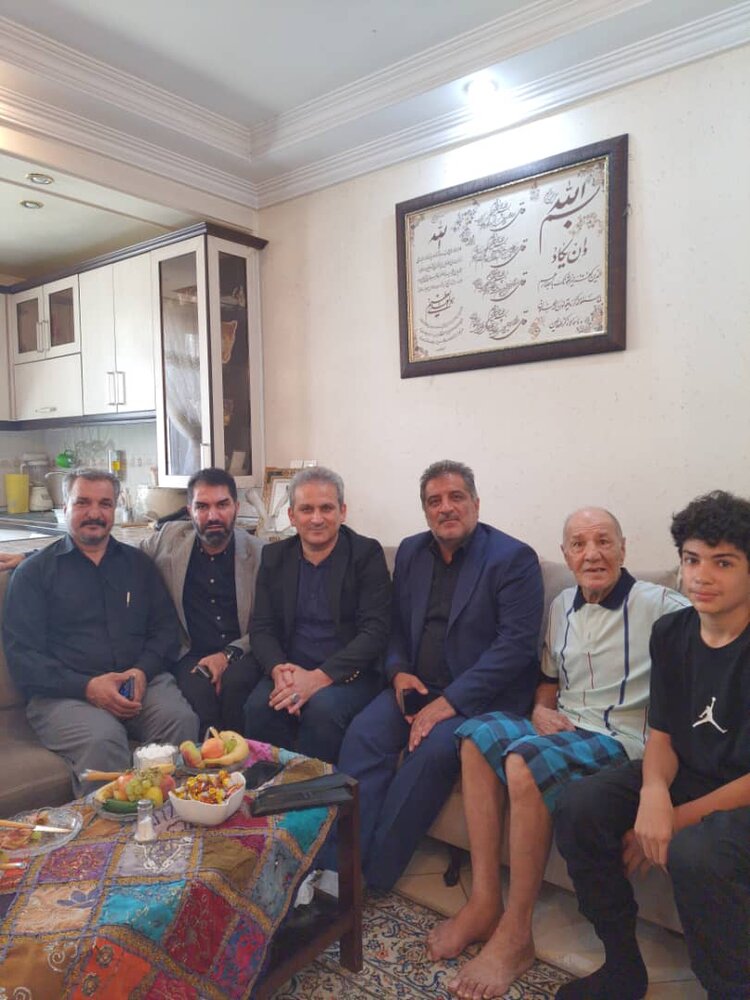 دیدار با «تاج سر» دوومیدانی ایران/عکس