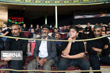آیین تعزیه در روستای حصار خروان