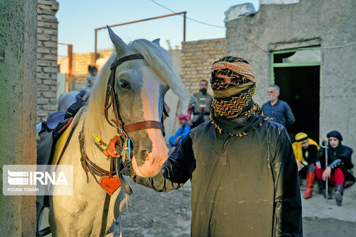 آیین تعزیه در روستای حصار خروان