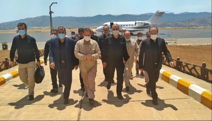 بازدید میدانی وزیر کشور از مناطق سیلزده کهگیلویه و بویراحمد