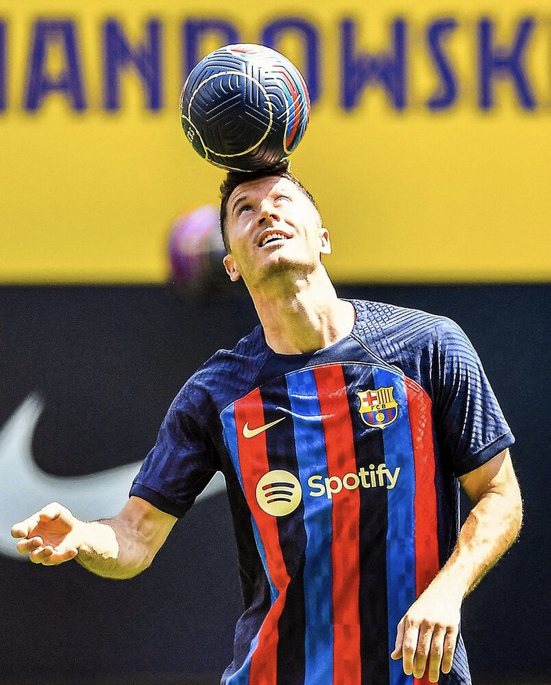 رونمایی باشکوه از ستاره جدید بارسلونا/عکس