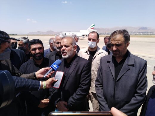 بررسی میدانی وزیرکشور ازمناطق سیل زده استان چهارمحال وبختیاری 