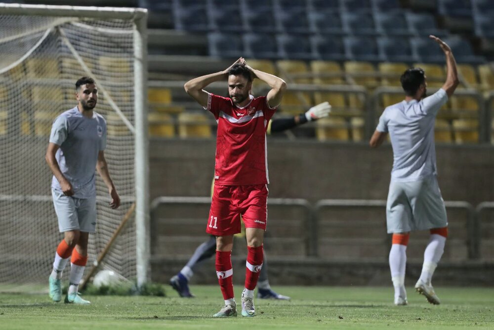 پیروزی پرسپولیس مقابل سایپا در دیداری تدارکاتی/عکس