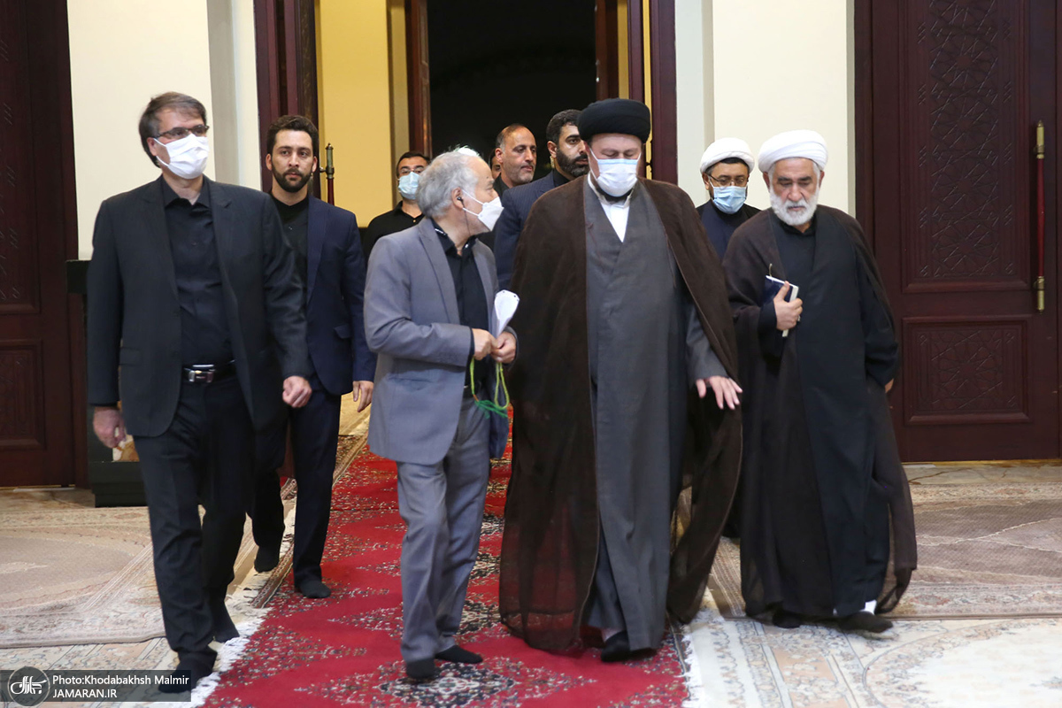 برگزاری مراسم عزاداری شب تاسوعای حسینی (ع) در حرم امام (ره) + عکس ها