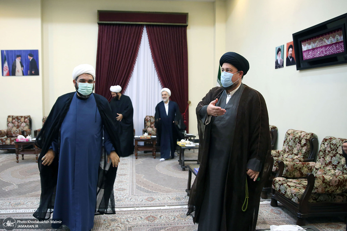 برگزاری مراسم عزاداری شب تاسوعای حسینی (ع) در حرم امام (ره) + عکس ها