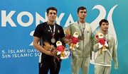 مدال طلا و نقره بازی‌های کشورهای اسلامی بر گردن ملی‌پوش کرمانی