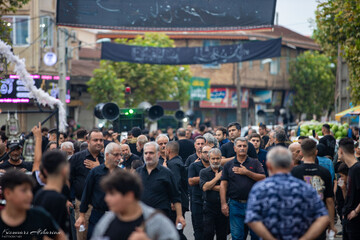 سبزترین استان کشور؛ سیاهپوش شد/ تصاویری از محرم در گیلان