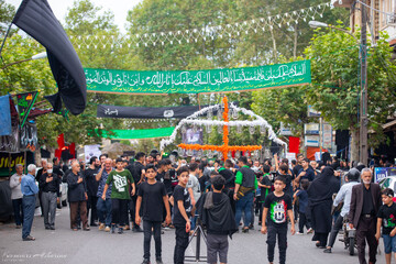 سبزترین استان کشور؛ سیاهپوش شد/ تصاویری از محرم در گیلان